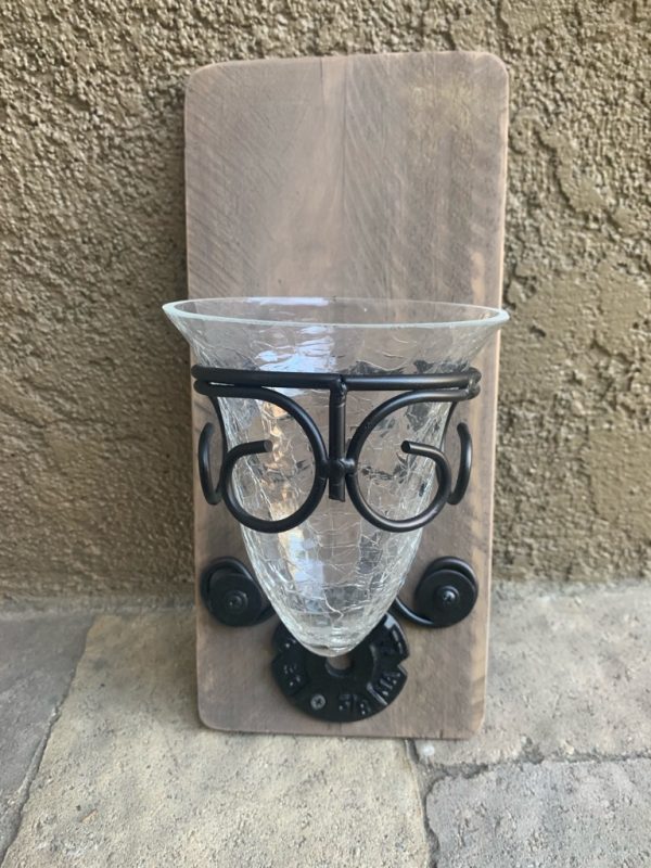 Candle/Flower sconce