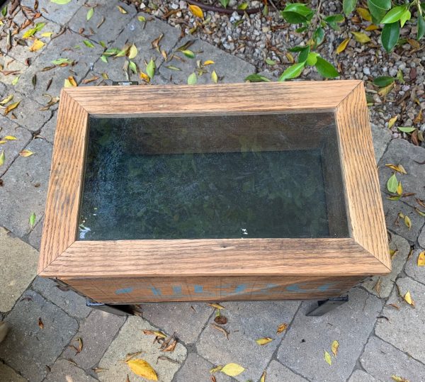 Up cycled old crate