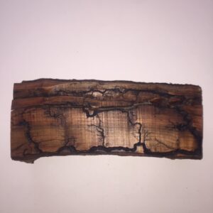 Burnt log design