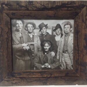 Recycled old wood picture frame