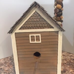 Detailed ornate bird house
