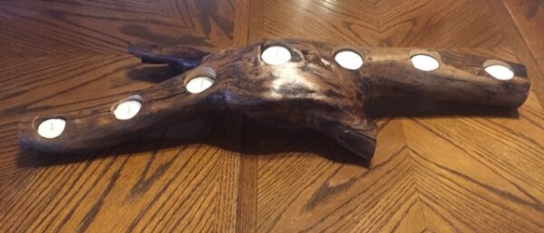 Tea light candle log - Image 3